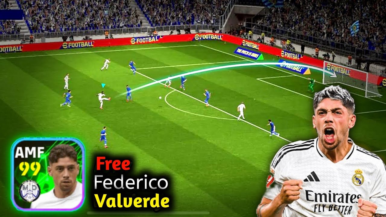 94 Сила удара Вальверде чувствует 100 силы удара — Лучшая бесплатная карта в киберфутболе