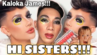 RECREATING JAMES CHARLES Recent MAKEUP LOOK with DAVID DOBRIK| MAKEUP TUTORIAL | ALEX FERNANDEZ