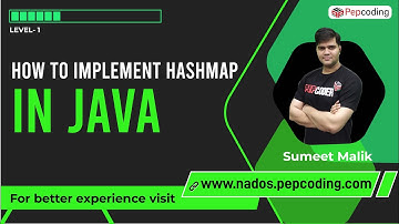 How to implement Hashmap in Java | Hashmap and Heap | Data Structure and Algorithms in JAVA