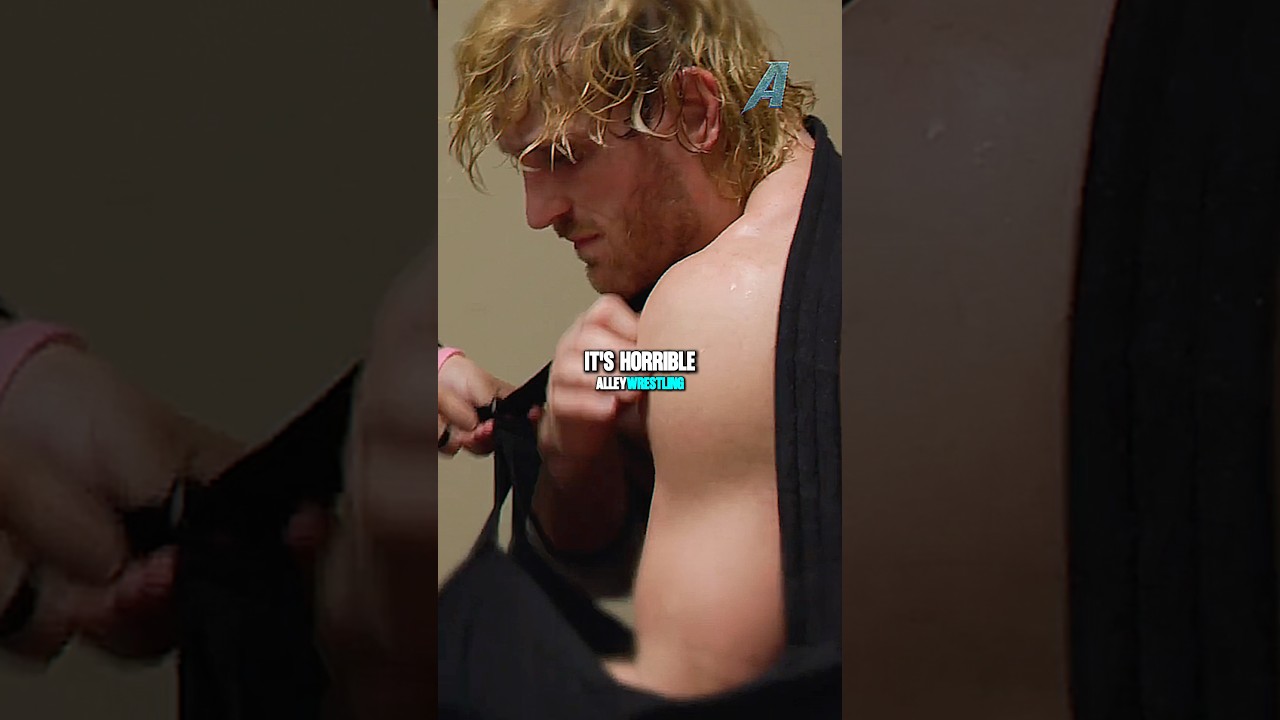 Logan Paul On Tearing His Tricep 😱 #wwe