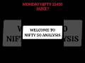 Nifty 50 में आएगा भूचाल? 22450 तक गिरेगी क्या ! Nifty 50 Analysis. #stockmarket #niftychart
