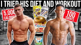 MATTDOESFITNESS | I TRIED HIS DIET & WORKOUT FOR A DAY
