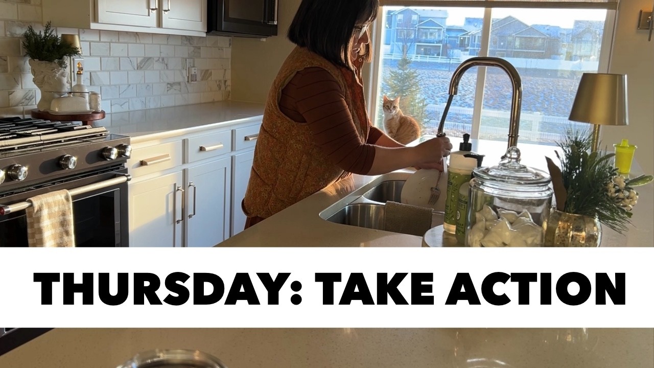 Day 6: Thursday Routine Orderly Home Series