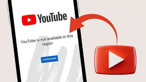 How To Fix YouTube Is Not Available In This Region (2024)