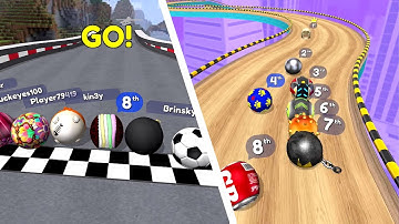Going Balls - EPIC RACE LEVEL Gameplay Android, iOS #417