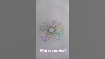 Spirograph desain#shortvideo #art #satisfying #spiroart #spirograph #drawing