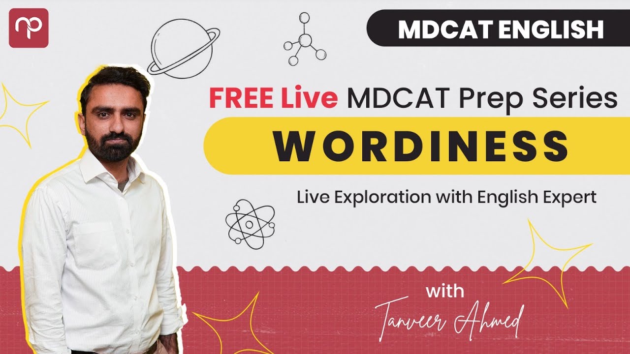 MDCAT English Live with Sir Tanveer