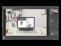 How To Create a Scrolling Website Animation In Photoshop