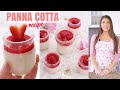 Panna Cotta with Berry Sauce | Easy Valentine&#39;s Day Recipe
