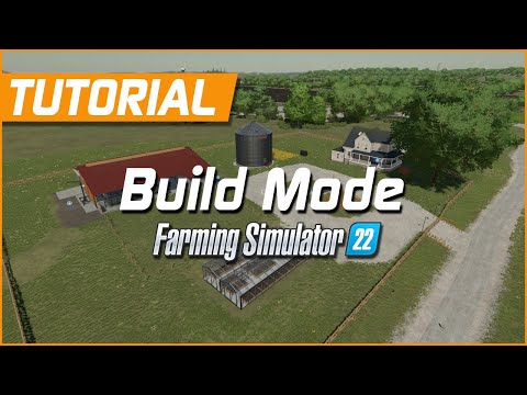 How to Use the Build Mode | Farming Simulator 22 Tutorial