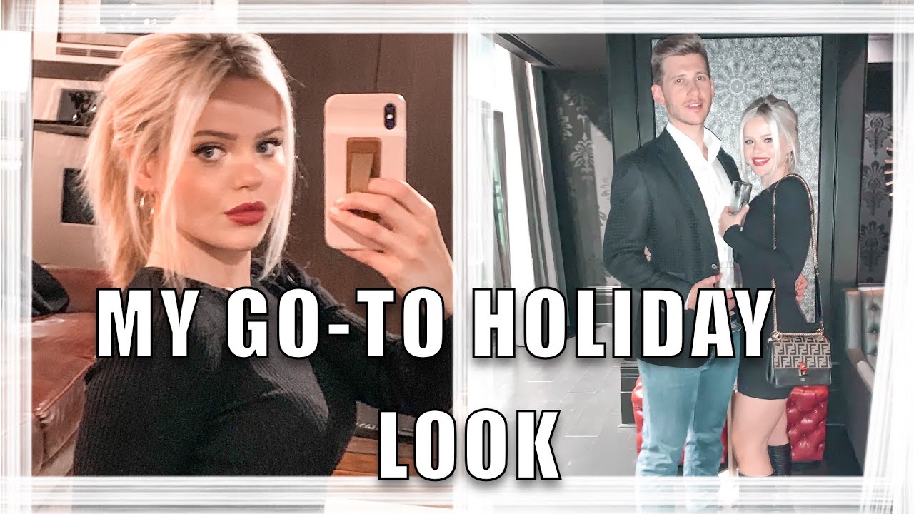 GET READY WITH ME: HOLIDAY LOOK - YouTube