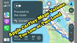iOS 17 GPS Navigation Voice Too Low or Too Loud in CarPlay (Fixed) screenshot 2