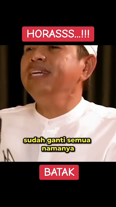 ORANG BATAK MENURUT KANG DEDI MULYADII!!
