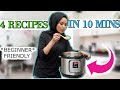 4 INSTANT POT RECIPES READY IN 10 MINS! ZEINAH NUR