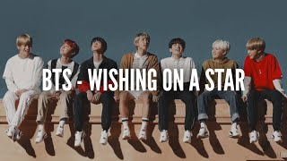 BTS - Wishing on a star easy lyrics