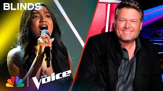 Video thumbnail of "Tasha Jessen's Gorgeous Version of Leon Bridges' "River" | The Voice Blind Auditions | NBC"