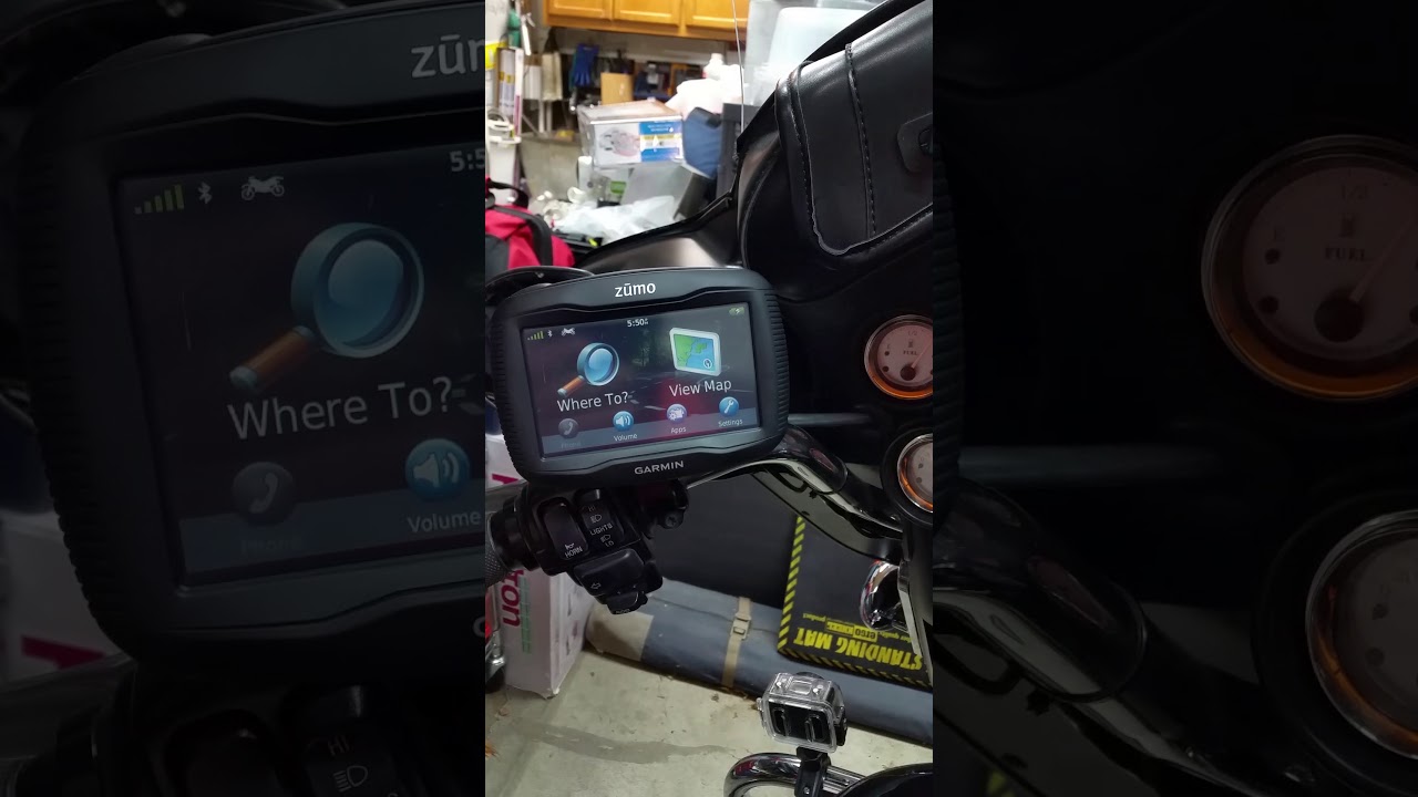 Hardwired Zumo on 2012 Street Glide