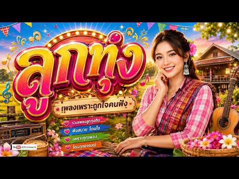 ลูกทุ่ง เพลงเพราะถูกใจคนฟัง - รวมเพลงฟังต่อเนื่อง #ฟังแบบต่อเนื่อง