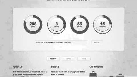 WP Circular Countdown - Modern Coming Soon Layout