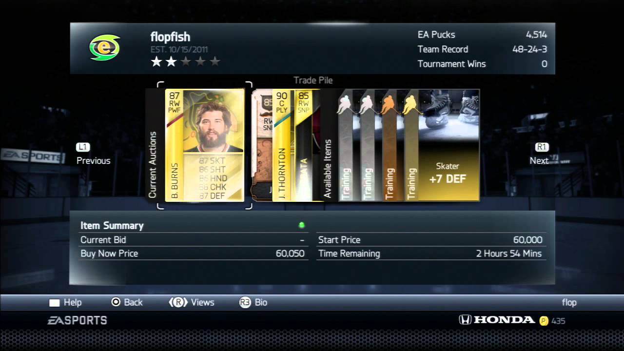 NHL 14 HUT Trading Block Listings: SOTW Seabrook + MORE! (Ends @ 5:30 PM EST/2:30 PST)