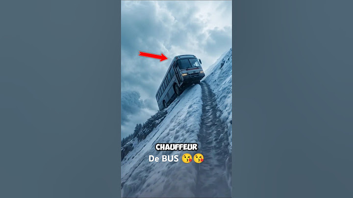🚍 Ce Chauffeur de Bus a un IQ de 1000 ! Sa Technique Inédite sur Route Glacée 🤯❄️ #sevenvoyages