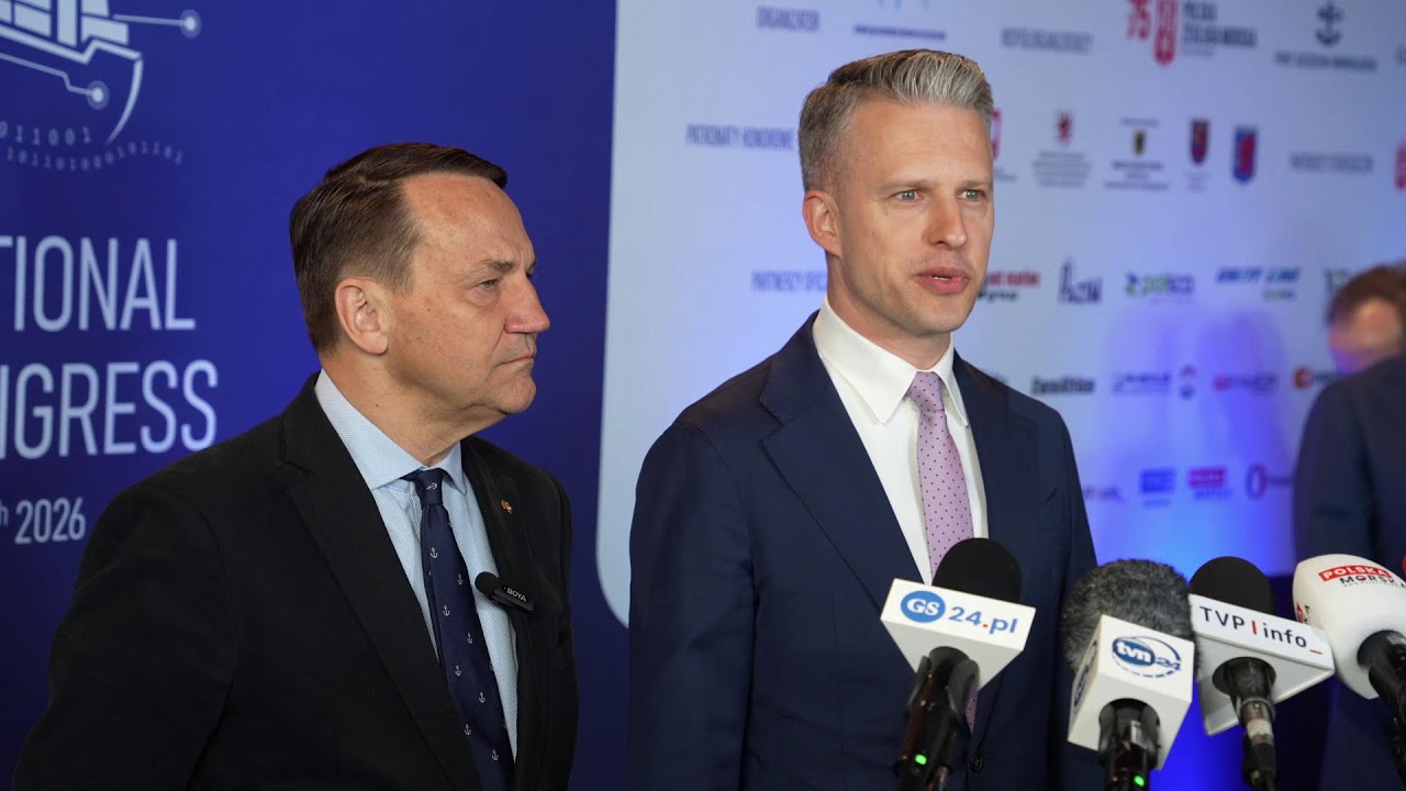 Kluczowe kwestie dla bezpieczeństwa Polski. Wicepremier Radosław Sikorski na Kongresie Morskim