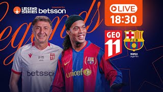 GEO11 VS Barça Legends | ლეგენდების სერიის მეორე მატჩი