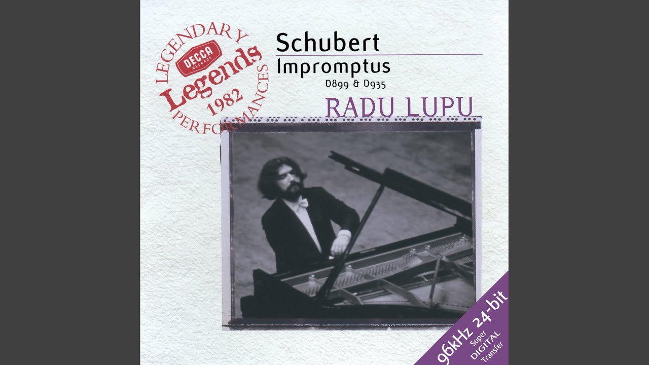 Schubert: 4 Impromptus, D. 935 (Op. 142) : No. 3 in B-Flat Major. Andante with Variations