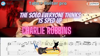 charlie robbins (guitar solo)   tabs