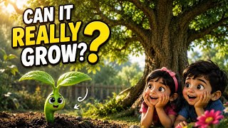 Can a Tiny Seed Become a Big Tree 🌱🌳 | Kids Moral Story #little seed story 