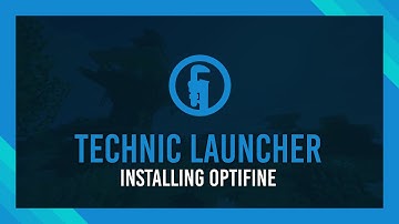 How to install OptiFine to Technic Launcher modpacks | Complete Crash Course