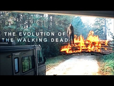 the evolution of the walking dead