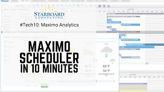 Tech 10: Maximo Scheduler