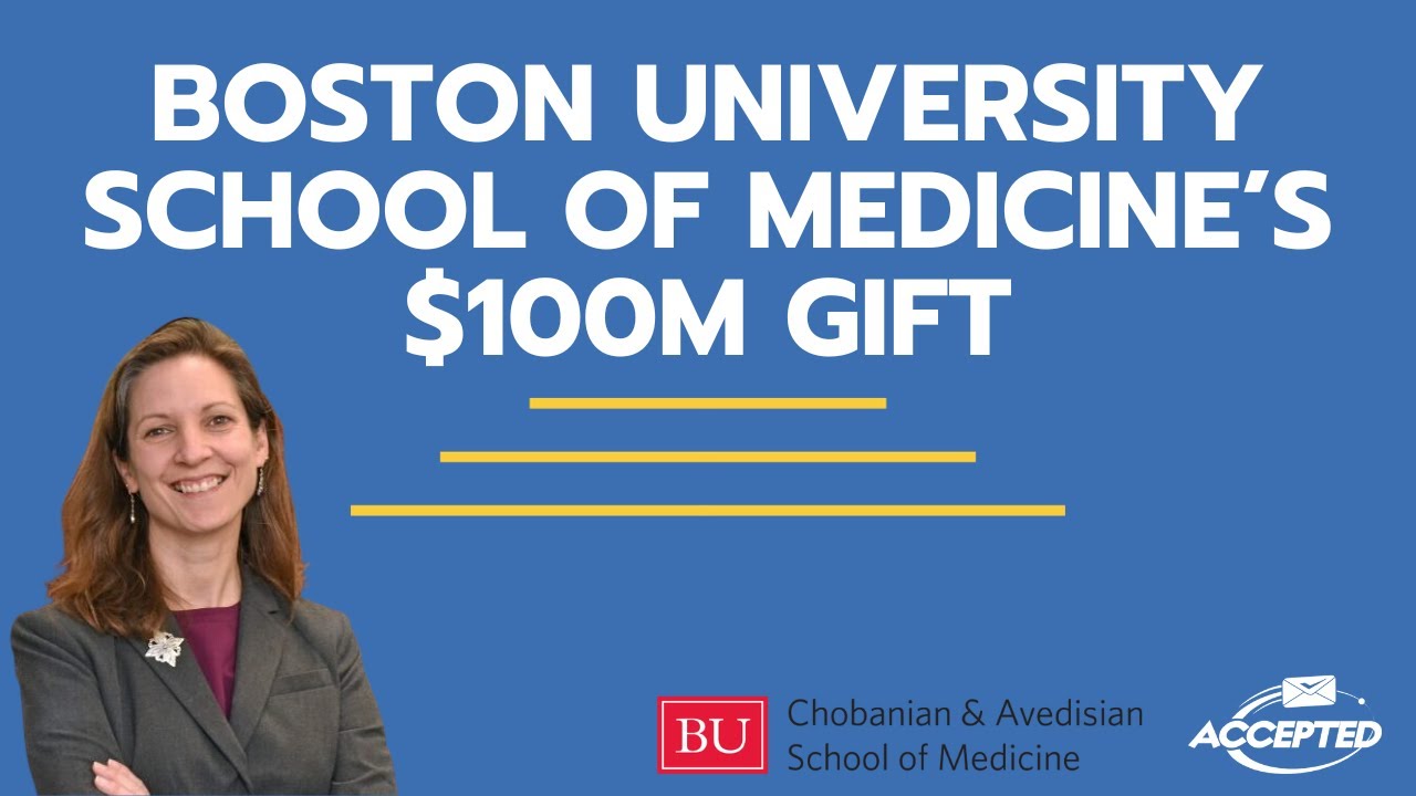BU School of Medicine's $100M Gift