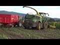 Ensilage mais au Gaec de Chassaignes Hautes2025 avec c Malfant