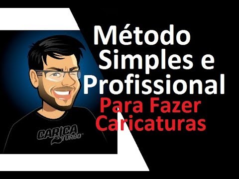 CURSO ENSINA COMO SER UM CARICATURISTA - DESENHAR CARICATURAS