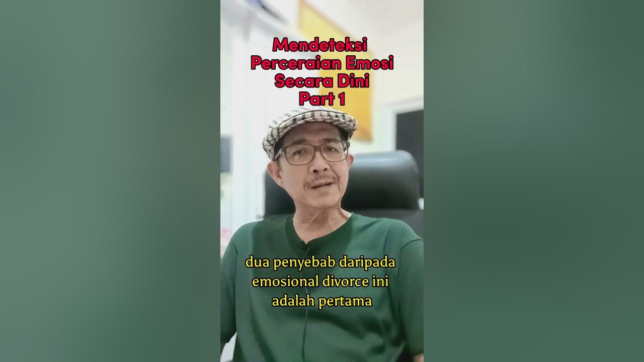 Bercerai Secara Emosi mungkin sdh kita alami #perceraian #pernikahan #suamiistribahagia