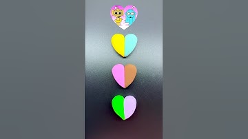 💖Sprunki Hearts | Guess the Mixed Color #colors #colormixing #satisfying #sprunki