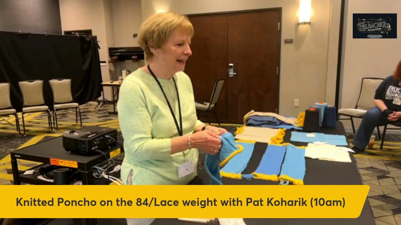 Вязаное пончо на шнурке 84 с Пэтом Кохариком 2024