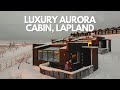 Scottish couple experience luxury lapland  stay in aurora cabin finnish ice swimming and sauna