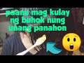 paanu ba mag kulay ng buhok nung unang panahon DIY  here color "pasamok tv"