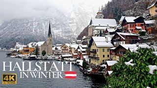 Hallstatt Winter Day Trip Unique Impressions (4k 60fps ... 