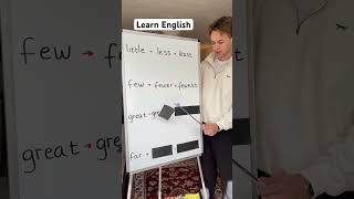 Comparatives and Superlatives  #englishlesson #englishteacher #learnenglish