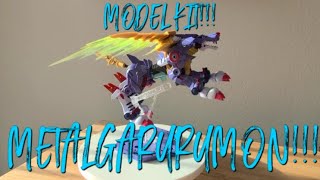 METAL GARURURMON (AMPLIFIED)#digimon #metalgarurumon #modelkit #plamo #plamodel #digimonadventure02