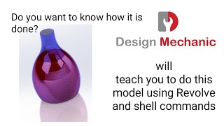 #20 Solidworks Tutorial | Basics | Features - Revolve ,Shell | Design Mechanic