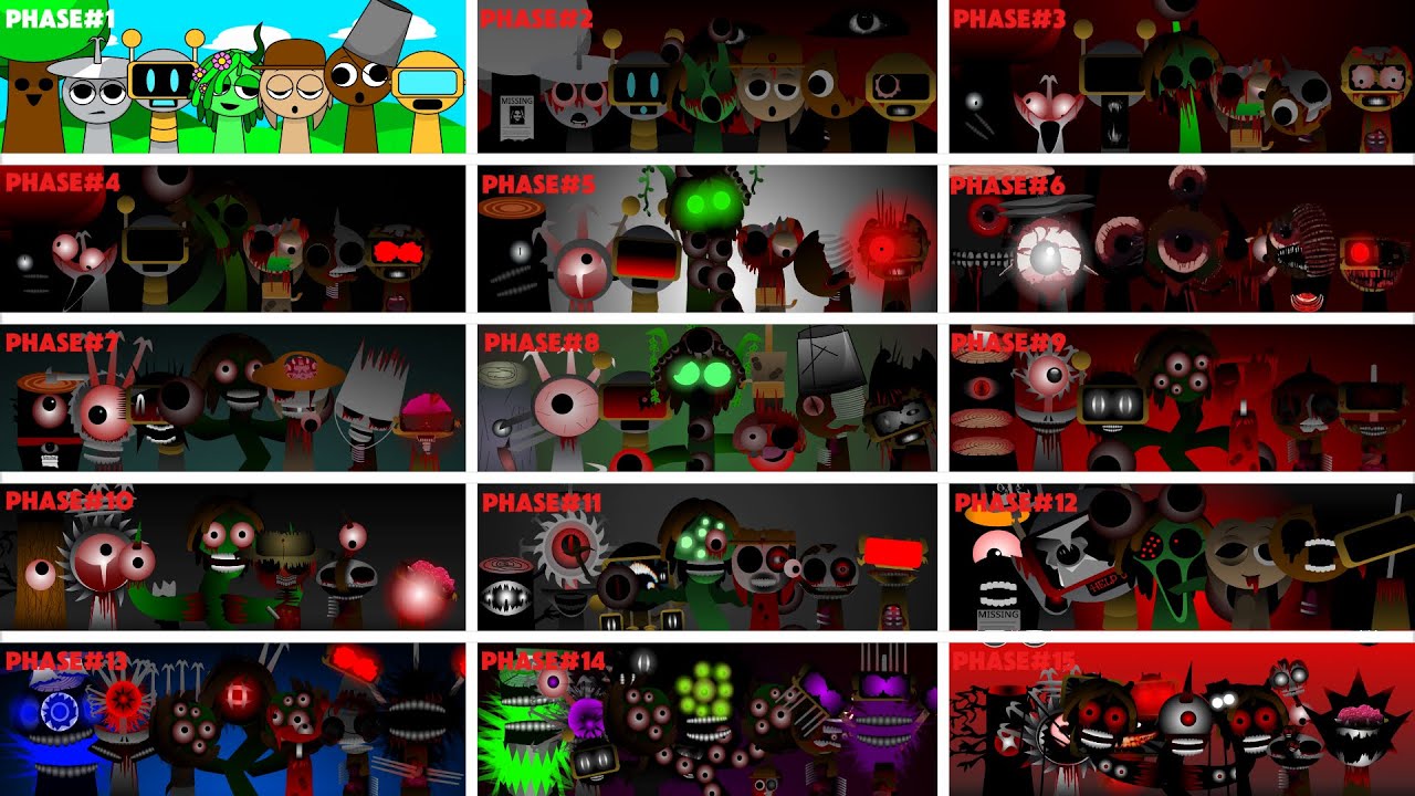 “Fun Time!” - Incredibox Sprunki Mix | Mix All Characters || From Stage 1 To Stage 15 Part 458