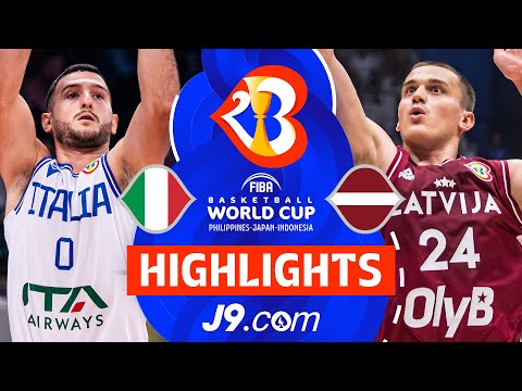 Italy 🇮🇹 vs Latvia 🇱🇻 | Class. Games 5-8 | J9 Highlights | FIBA Basketball World Cup 2023