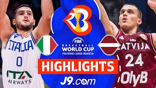 Italy 🇮🇹 vs Latvia 🇱🇻 | Class. Games 5-8 | J9 Highlights