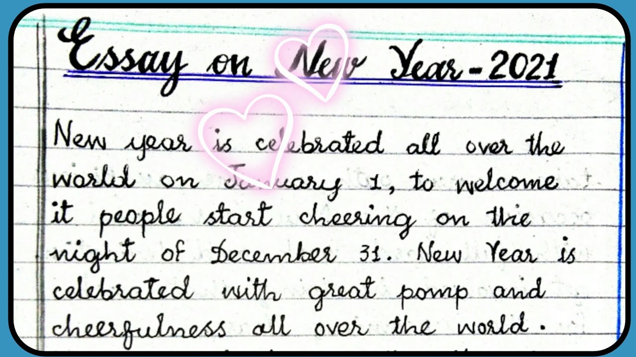 new year essay 2021