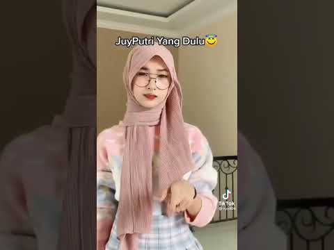 Juyputri yang dulu cantik banget karena pakai hijab tapi sekarang jelek gak pernah pakai hijab